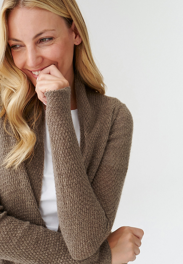 LONG LADIES’ SWEATER KAMIDI LONG LADIES’ SWEATER KAMIDI BEŻOWY 5