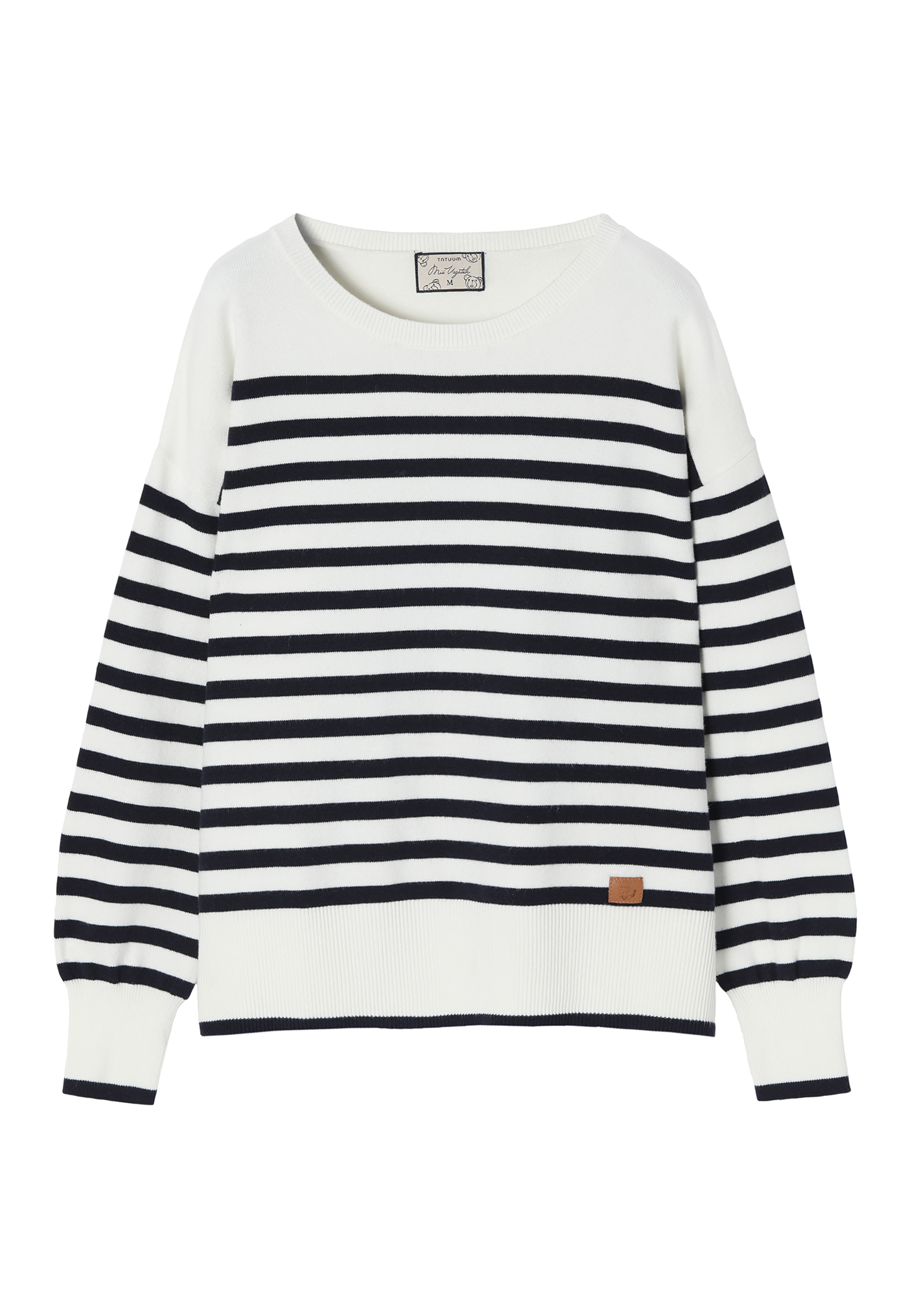 DÁMSKY LEŽÉRNY PRUHOVANÝ SVETER MIRO