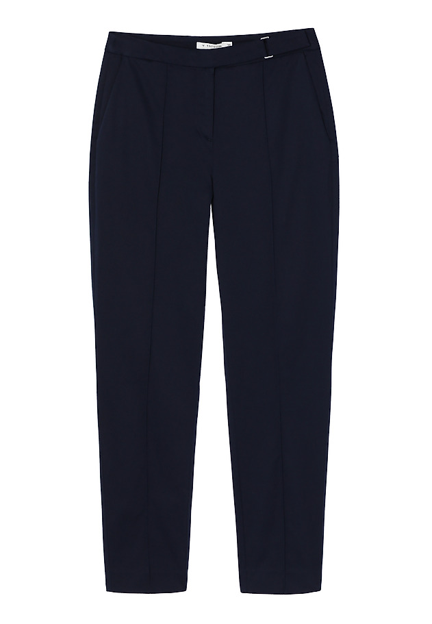 LADIES’ TROUSERS WITH STITCHED EDGES - JAKINA LADIES’ TROUSERS WITH STITCHED EDGES - JAKINA NAVY BLUE 5