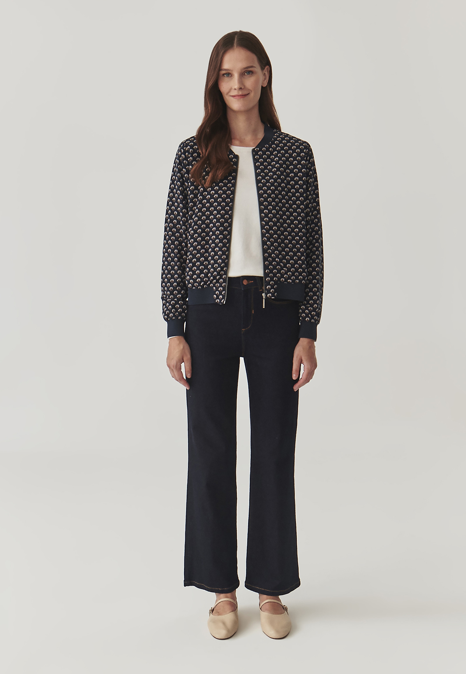 ŽENSKA JAKNA BOMBER - BAMBINA ŽENSKA JAKNA BOMBER - BAMBINA VEČBARVNA 99310