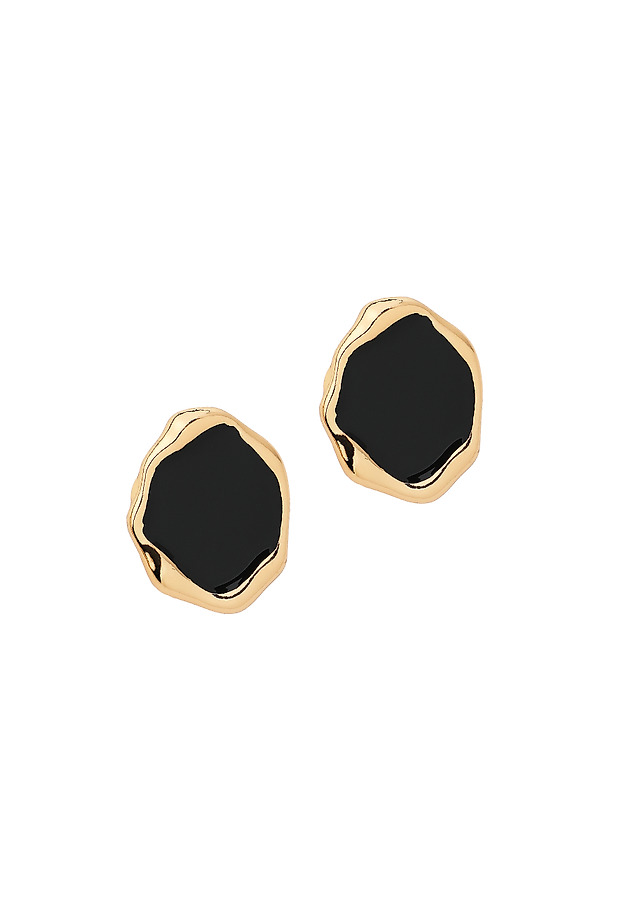 STYLISH EARRINGS WITH RESIN - JEWELLE STYLISH EARRINGS WITH RESIN - JEWELLE BLACK 4