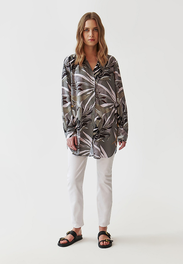PATTERNED LADIES’ TUNIC SHIRT - MALIBU 6 PATTERNED LADIES’ TUNIC SHIRT - MALIBU 6 MULTIKOLOR 2