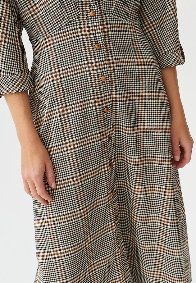 LADIES’ CHECKERED MIDI DRESS SAMOTALI LADIES’ CHECKERED MIDI DRESS SAMOTALI MULTIKOLOR 6