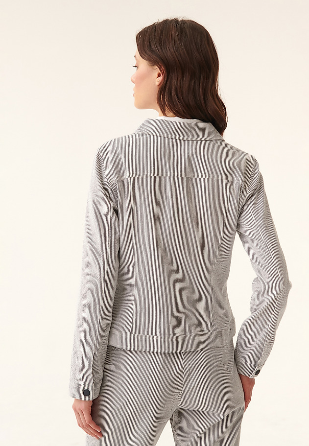 LADIES' STRIPED JACKET BESKA 2 LADIES' STRIPED JACKET BESKA 2 MULTICOLOR 4