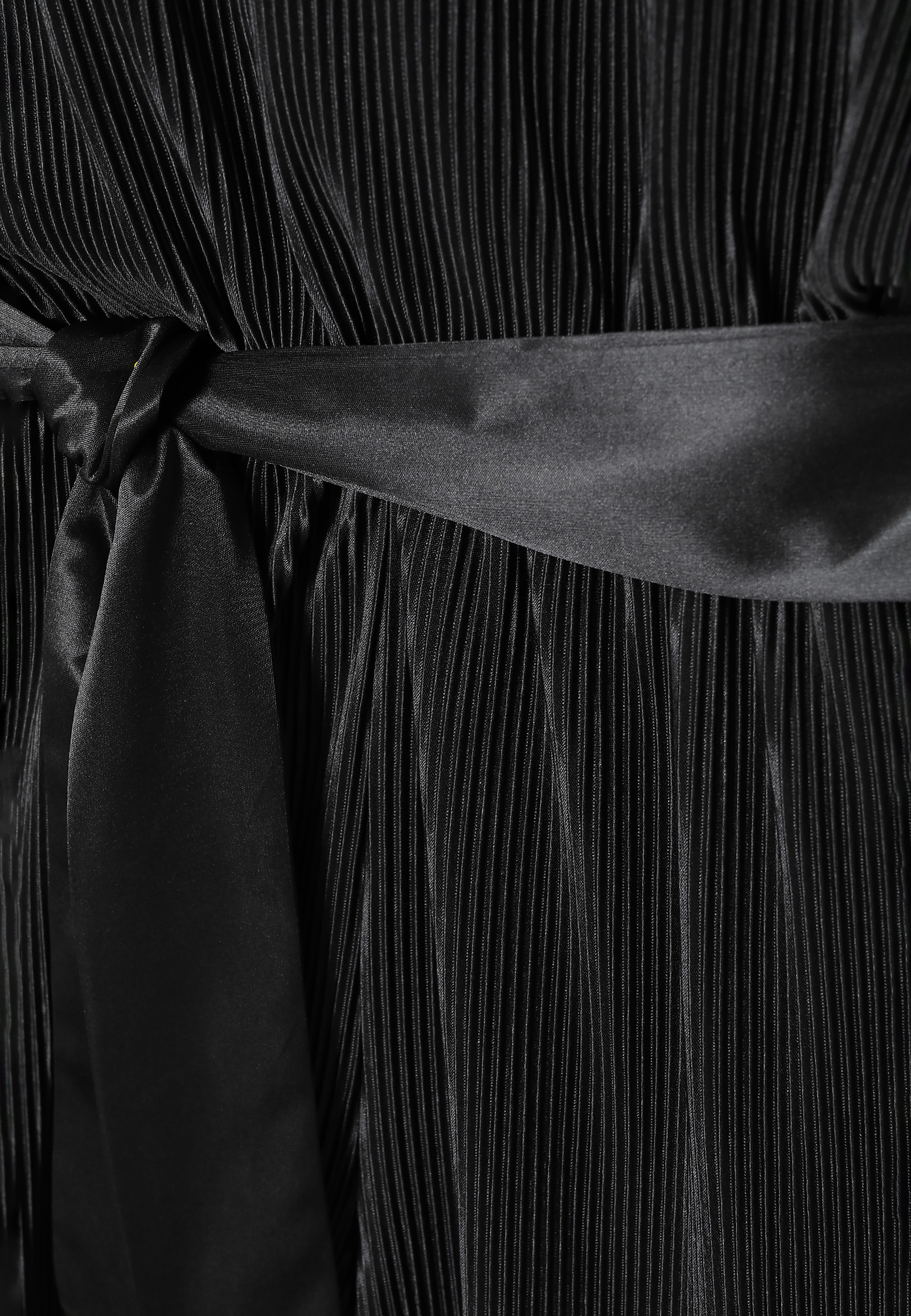 DZIANINOWY KOMBINEZON DAMSKI Z WIĄZANIEM W TALII - MILOU DZIANINOWY KOMBINEZON DAMSKI Z WIĄZANIEM W TALII - MILOU SZARY 96398