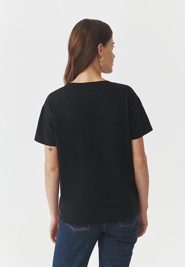 OVERSIZE COTTON T-SHIRT — CARLA OVERSIZE COTTON T-SHIRT — CARLA CZARNY 4