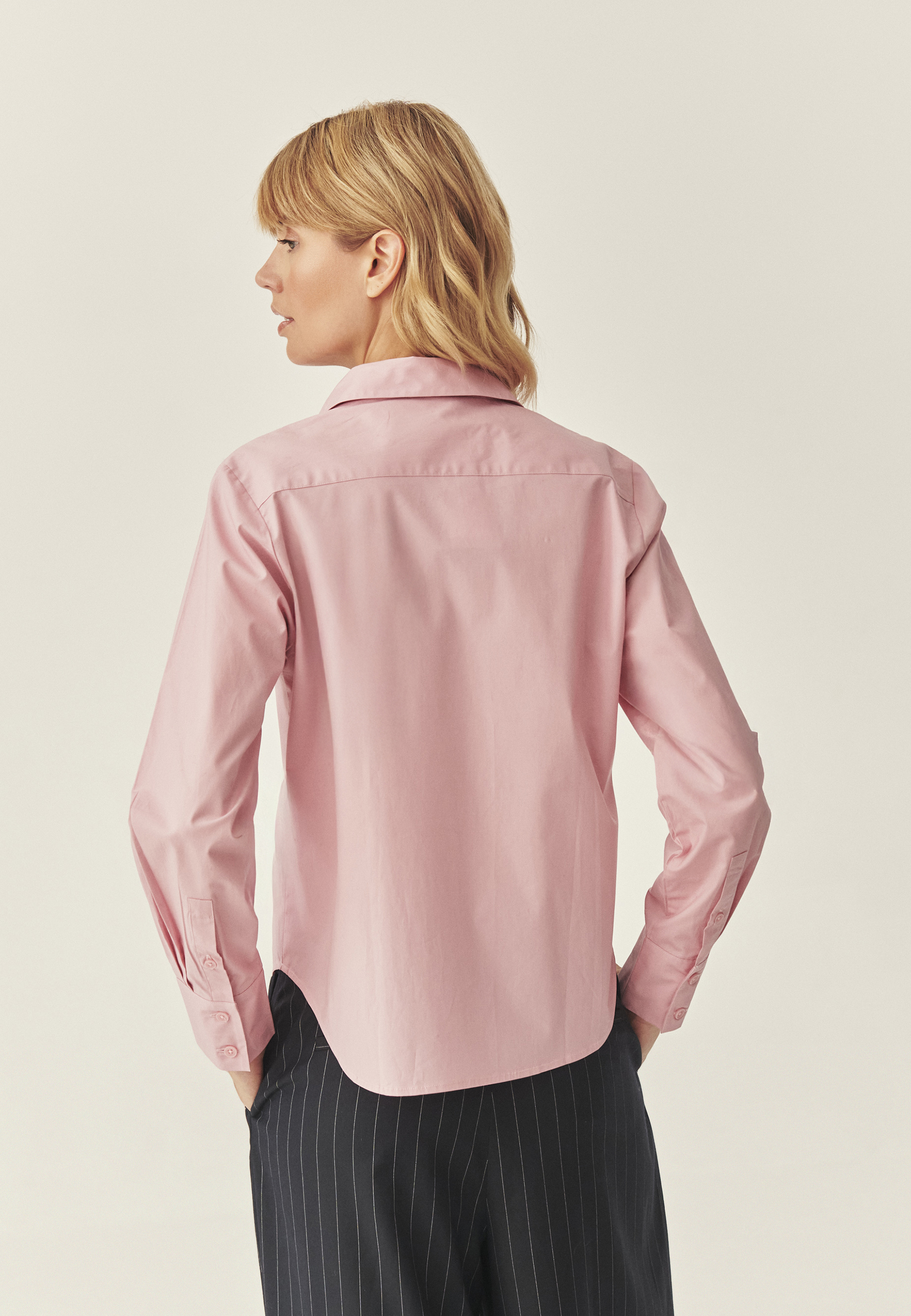 CĂMAȘĂ DIN BUMBAC - ASTORIA ROZ 2