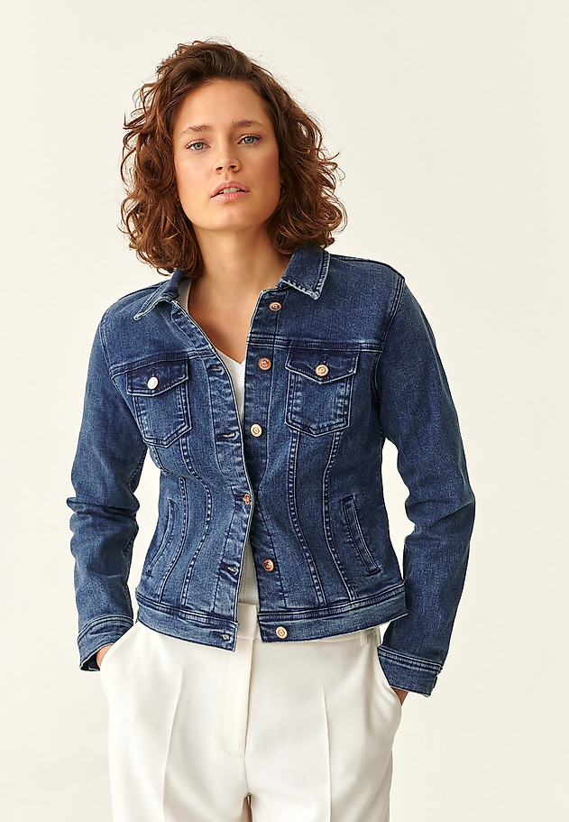 LADIES' DENIM JACKET BESKA 6 LADIES' DENIM JACKET BESKA 6 BLUE 1