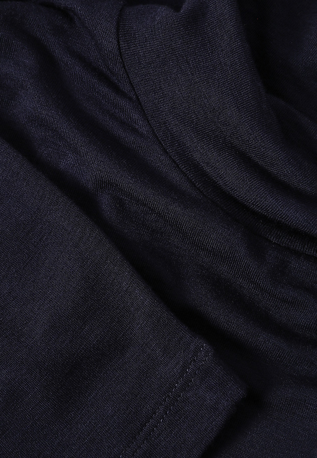 LIGHTWEIGHT GOLF SHIRT WITH CASHMERE AND LENZING™ ECOVERO™ VISCOSE - GREENWICH LIGHTWEIGHT GOLF SHIRT WITH CASHMERE AND LENZING™ ECOVERO™ VISCOSE - GREENWICH NAVY BLUE 7