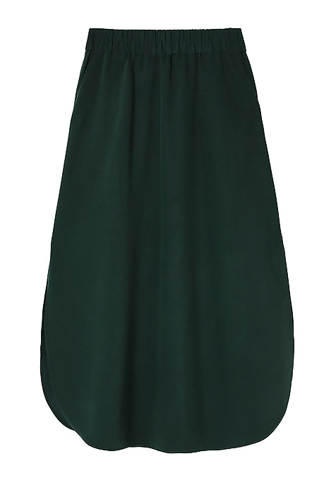 WOVEN MIDI SKIRT — KATIA GREEN 2