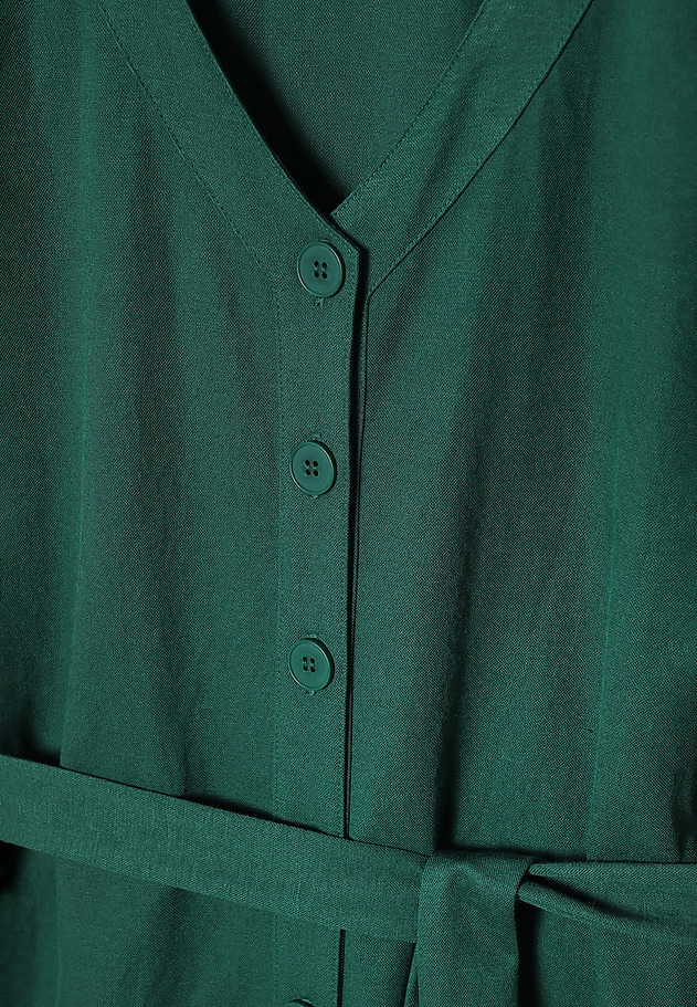 ÚPLETOVÉ KOŠILOVÉ ŠATY - WANKARMI ÚPLETOVÉ KOŠILOVÉ ŠATY - WANKARMI ZELENÁ 8