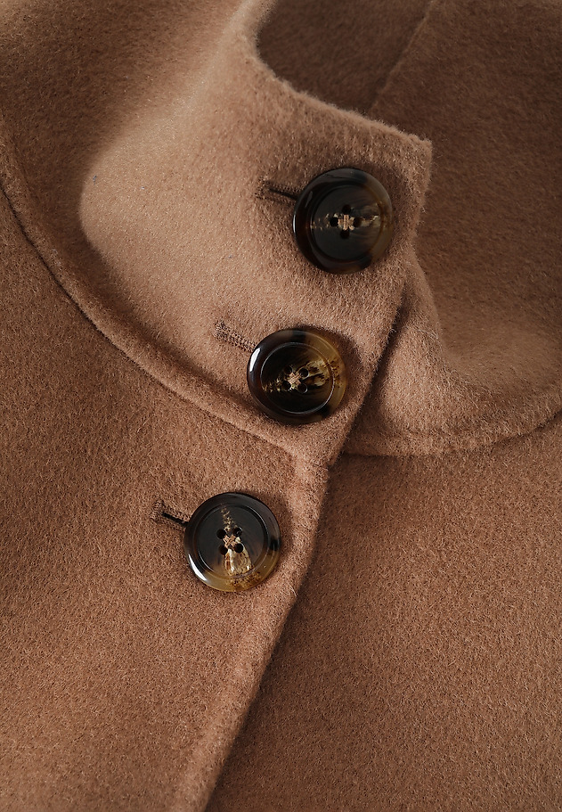 SHORT JACKET WITH WOOL - SARAKO SHORT JACKET WITH WOOL - SARAKO BEIGE 7