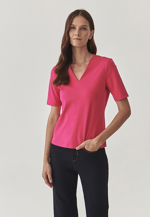 FITS LADIES’ BLÚZ, A KÖNYÖKIG ÉRŐ UJJAKKAL - VICTA FITS LADIES’ BLÚZ, A KÖNYÖKIG ÉRŐ UJJAKKAL - VICTA RÓZSASZÍN 1
