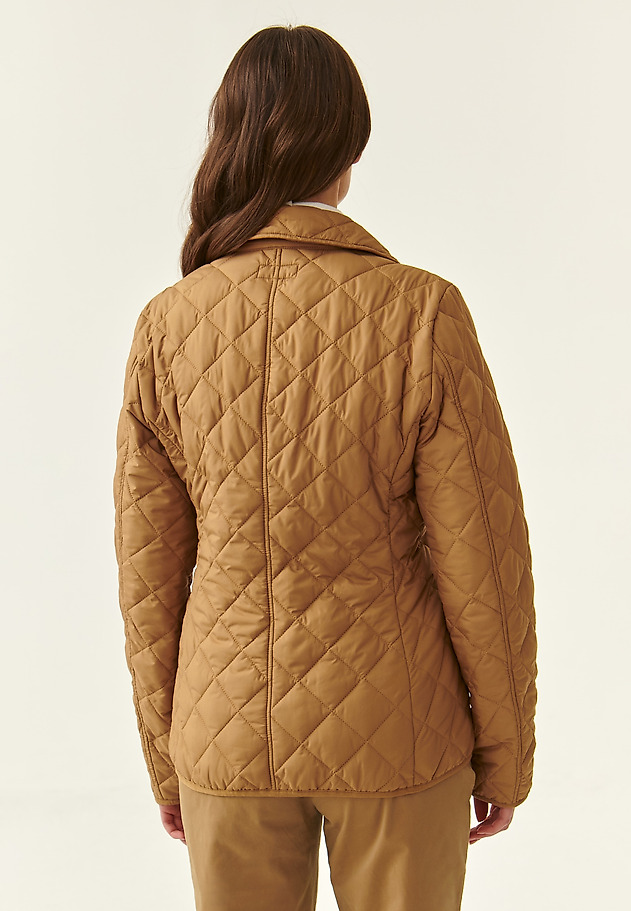 KURTKA DAMSKA TKANINOWA PIKOWANA PIKONI KURTKA DAMSKA TKANINOWA PIKOWANA PIKONI BEŻOWY 3