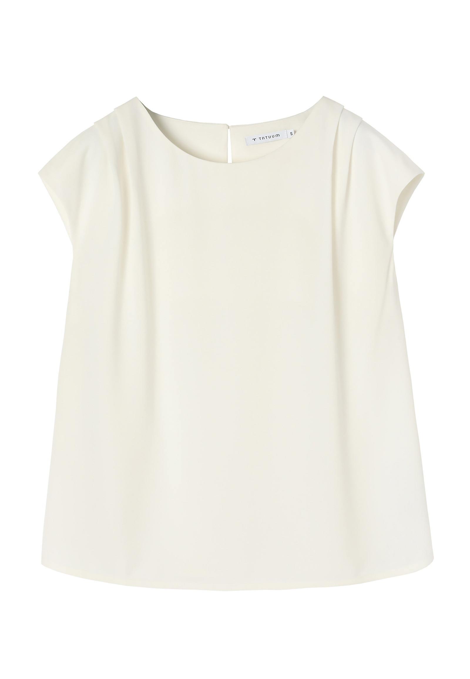 TKANA BLUZA Z GUBAMI - CALIMA TKANA BLUZA Z GUBAMI - CALIMA ECRU 107573