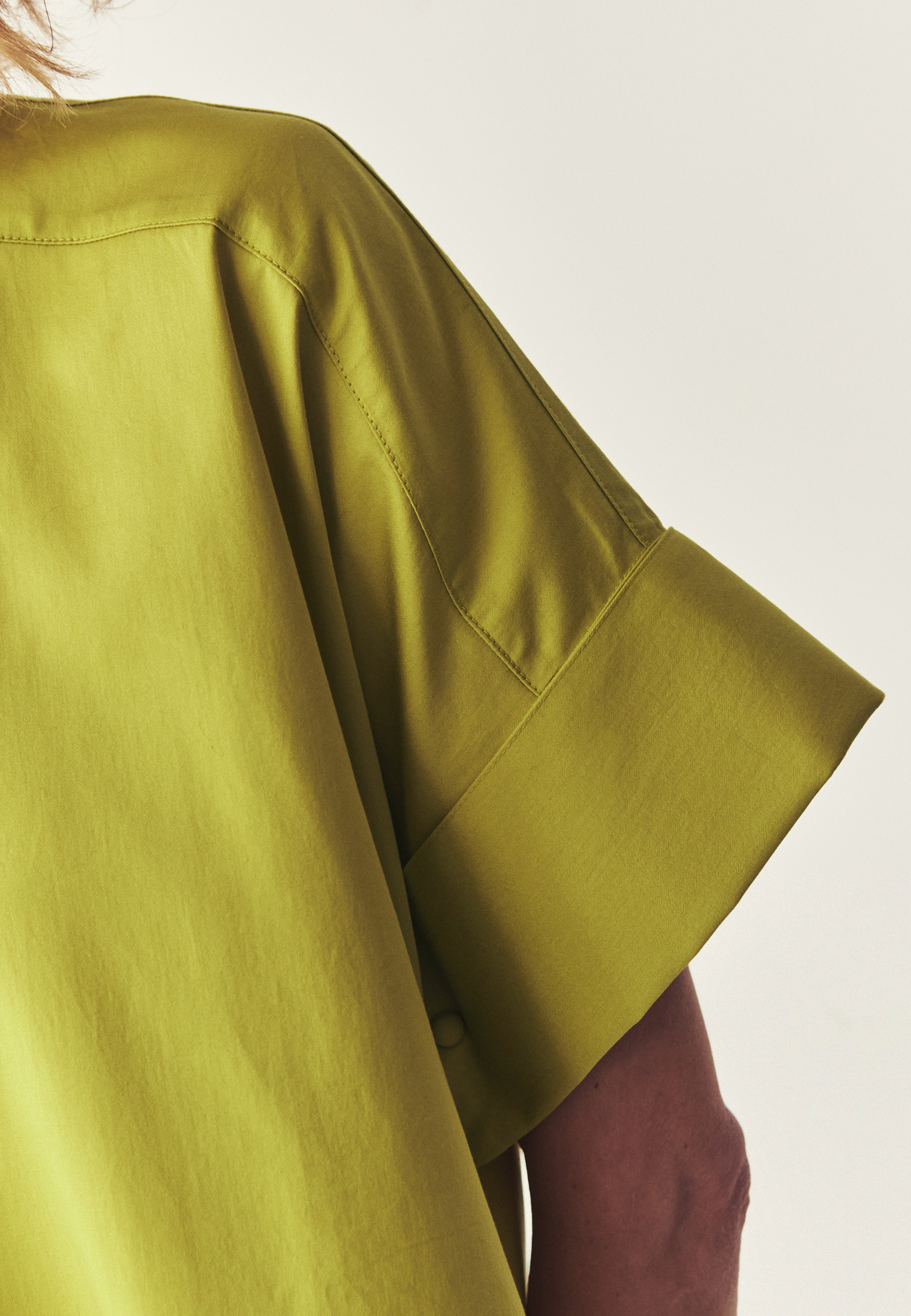 LIMONKOWA SUKIENKA Z BAWEŁNY - ALIATI ZIELONY 2