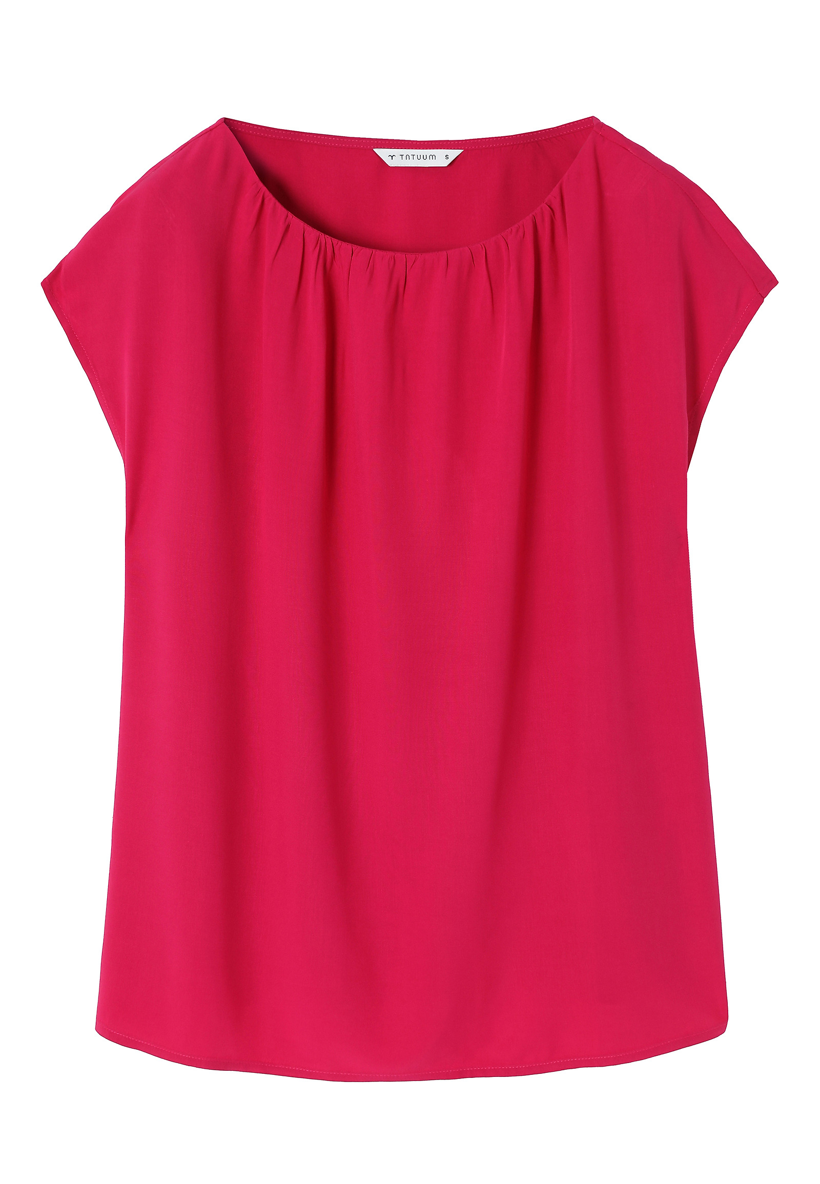VISCOSE BLOUSE WITH CREASE - AURELIA VISCOSE BLOUSE WITH CREASE - AURELIA PINK 112188