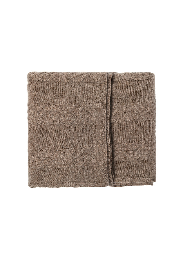 LADIES’ KNITTED SCARF AGAF LADIES’ KNITTED SCARF AGAF BEIGE 4