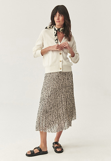 PLISOVANÁ SUKŇA S OZDOBNÝM PÁSOM - SEMINA PLISOVANÁ SUKŇA S OZDOBNÝM PÁSOM - SEMINA