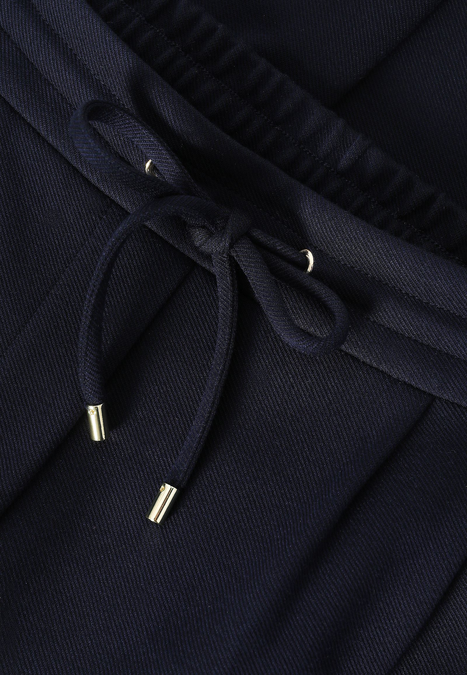KNITTED TROUSERS WITH ELASTIC WAIST - LILOTI KNITTED TROUSERS WITH ELASTIC WAIST - LILOTI NAVY BLUE 113764