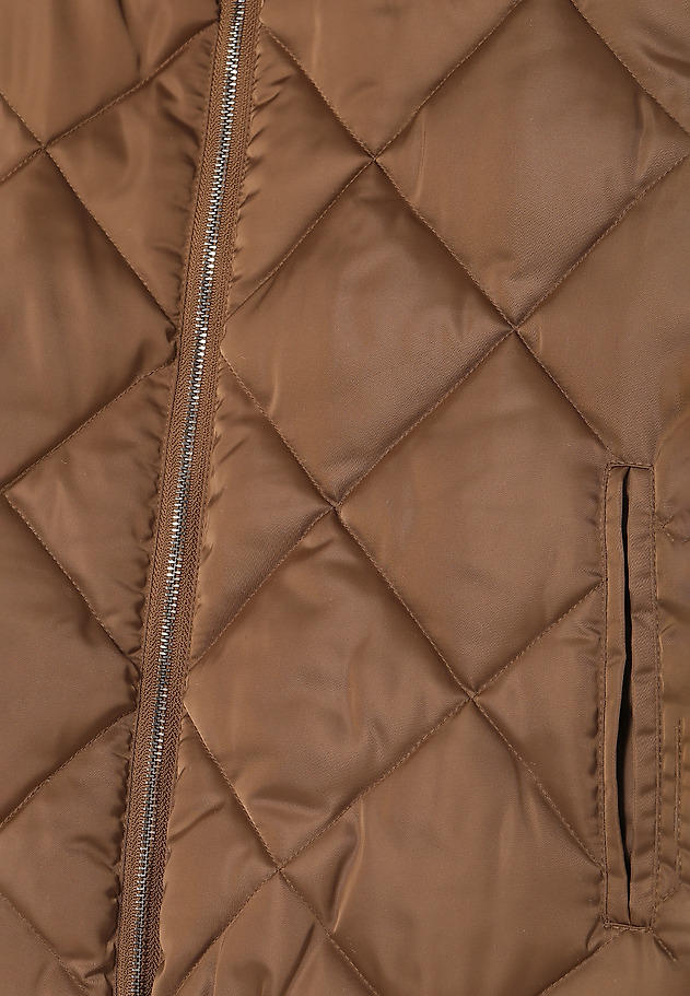 LADIES’ QUILTED JACKET MEKKO LADIES’ QUILTED JACKET MEKKO BEŻOWY 8