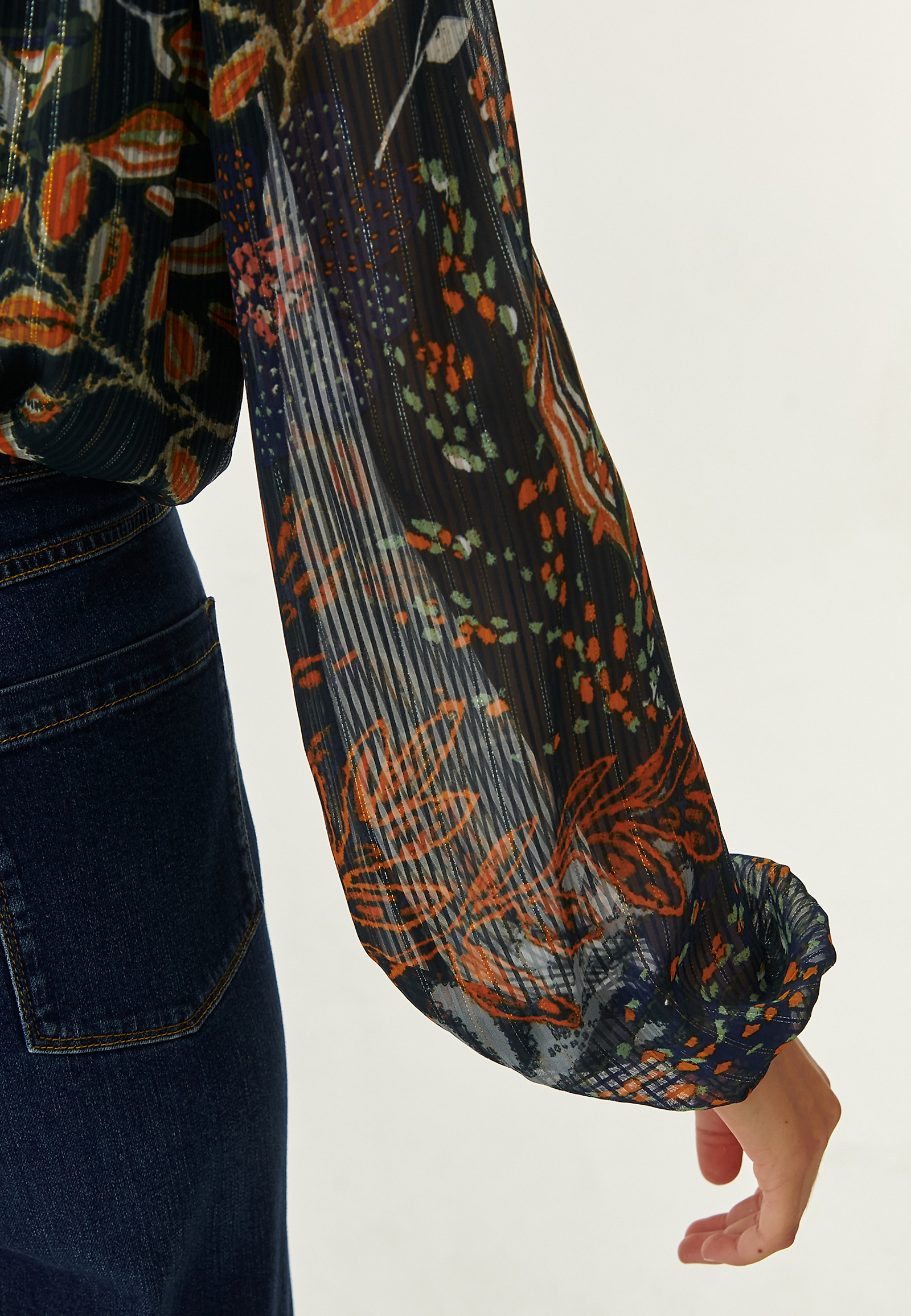 LADIES' FLARED BLOUSE LILLY 1 LADIES' FLARED BLOUSE LILLY 1 MULTICOLOR 82836