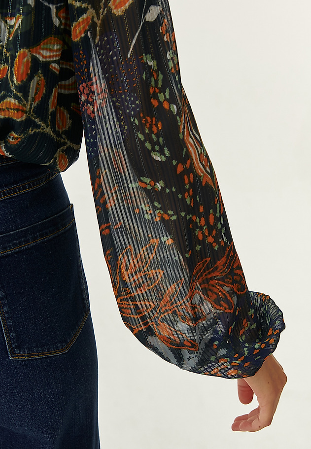 LADIES' FLARED BLOUSE LILLY 1 LADIES' FLARED BLOUSE LILLY 1 MULTICOLOR 5