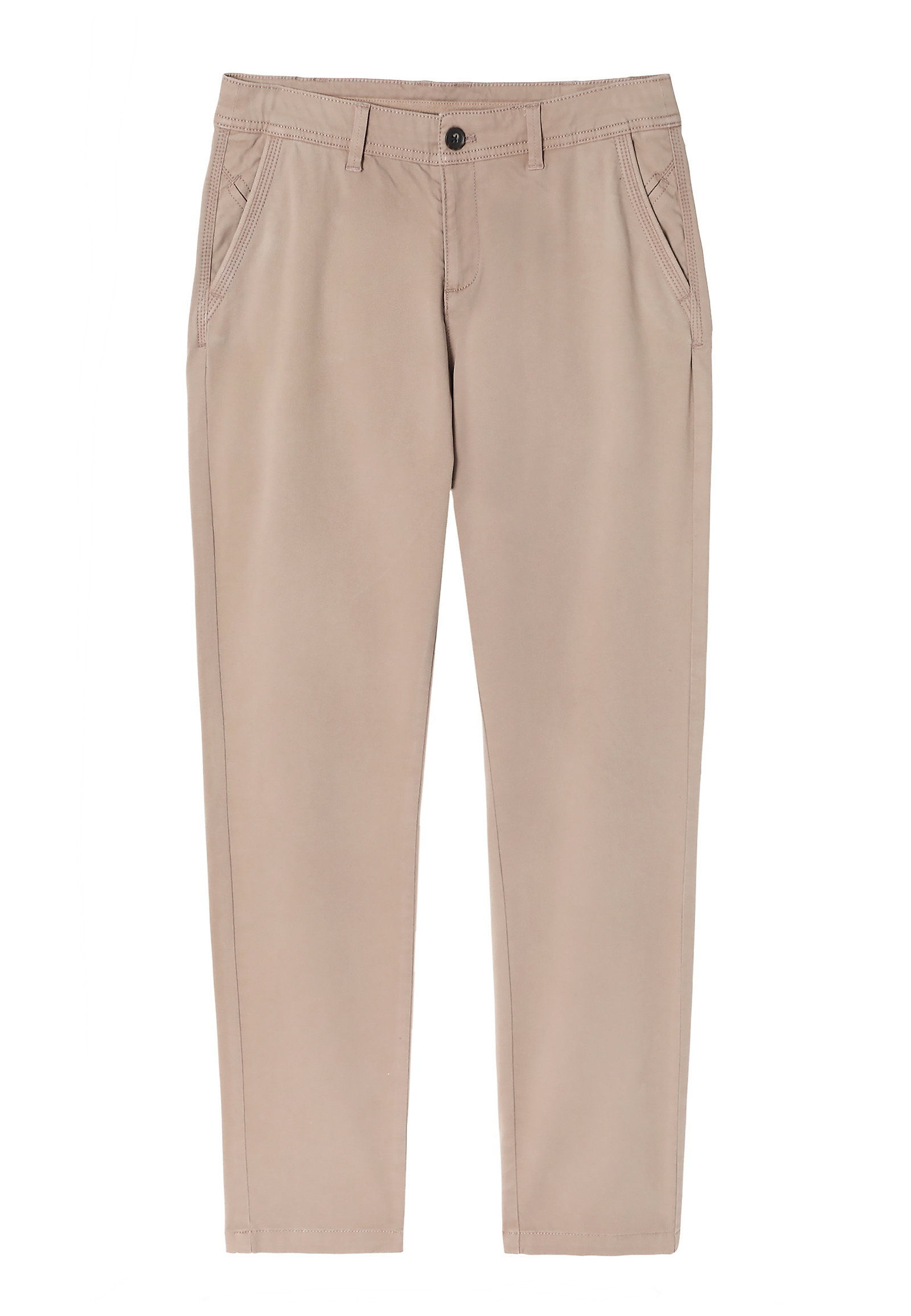 PANTALONI DE DAMĂ, DIN ȚESĂTURĂ, CU BUZUNARE DECORATIVE - HINO PANTALONI DE DAMĂ, DIN ȚESĂTURĂ, CU BUZUNARE DECORATIVE - HINO BEJ 96933