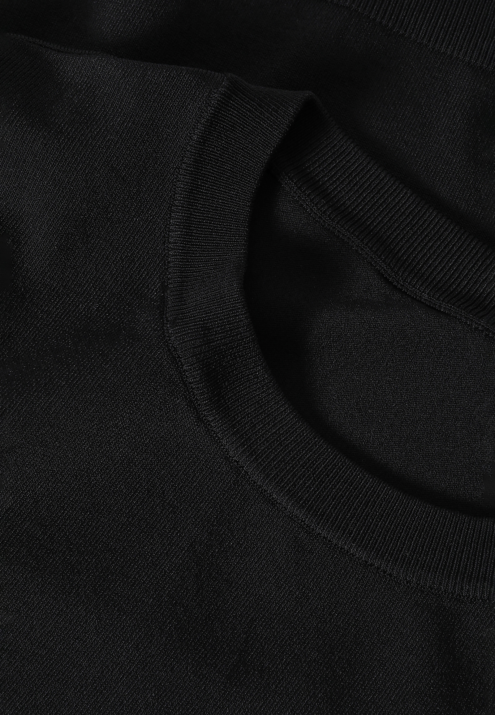 LADIES’ COMFORTABLE SWEATER WITH SMALL SIDE SLITS - IMON LADIES’ COMFORTABLE SWEATER WITH SMALL SIDE SLITS - IMON BLACK 98781