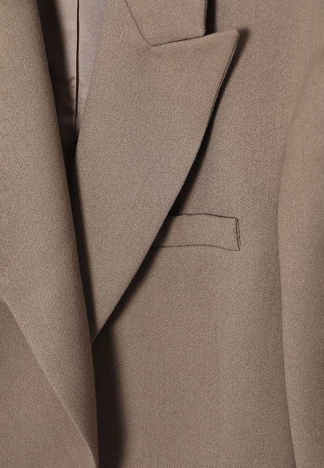 HÖLGYEK TÚL KIS BLAZER DÍSZÍTETT FODROKKAL - MONTIKA HÖLGYEK TÚL KIS BLAZER DÍSZÍTETT FODROKKAL - MONTIKA BÉZS 10