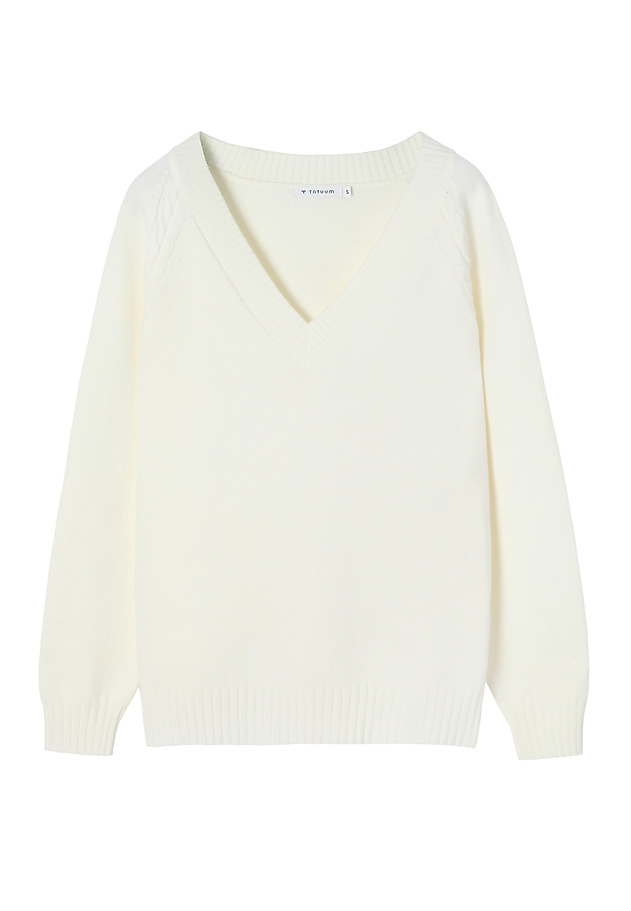 LADIES' STRUCTURED JUMPER WITH A CREW NECKLINE — JAYLIN LADIES' STRUCTURED JUMPER WITH A CREW NECKLINE — JAYLIN ECRU 7