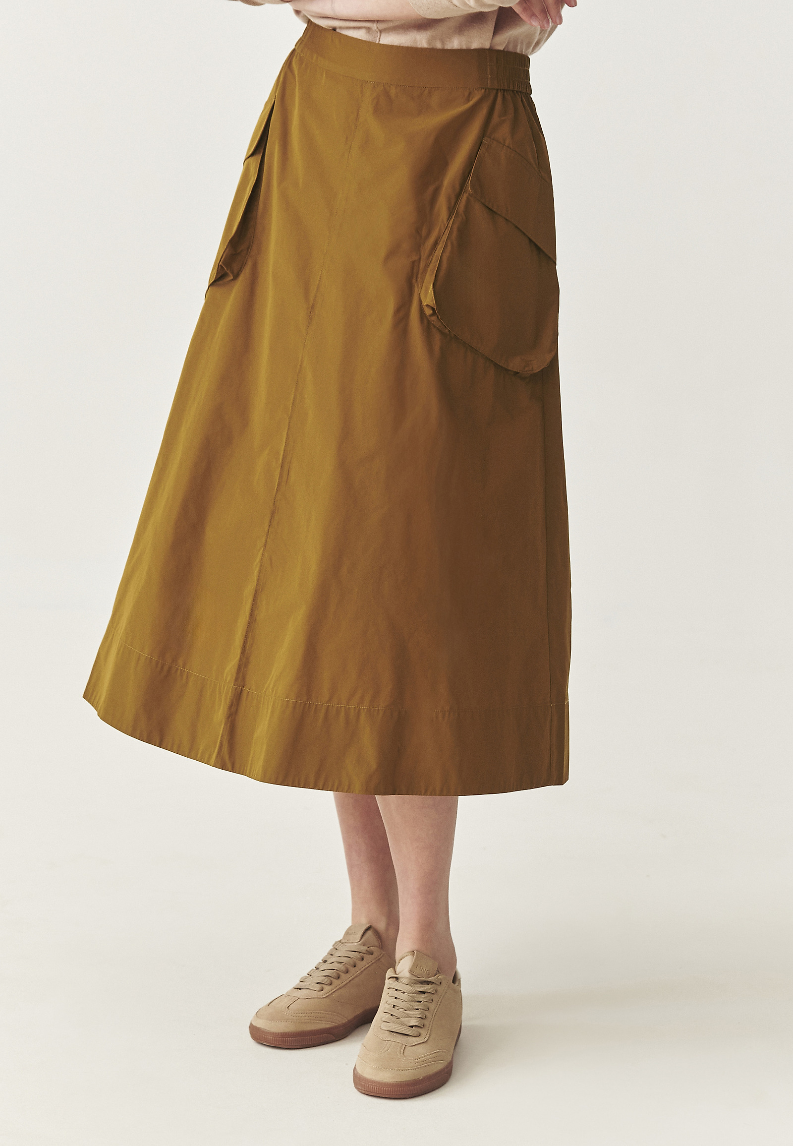 CASUAL MIDI KRILO Z ŽEPi - KONI CASUAL MIDI KRILO Z ŽEPi - KONI ZELENA 112903
