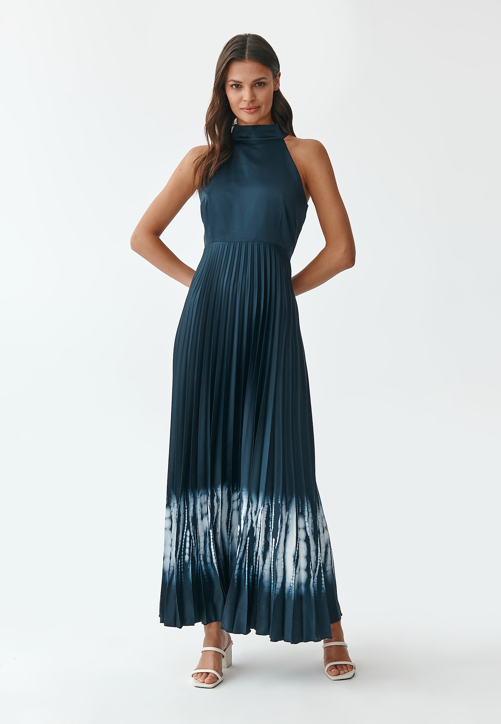 LADIES' MAXI DRESS LUNIKO LADIES' MAXI DRESS LUNIKO NAVY BLUE 79545