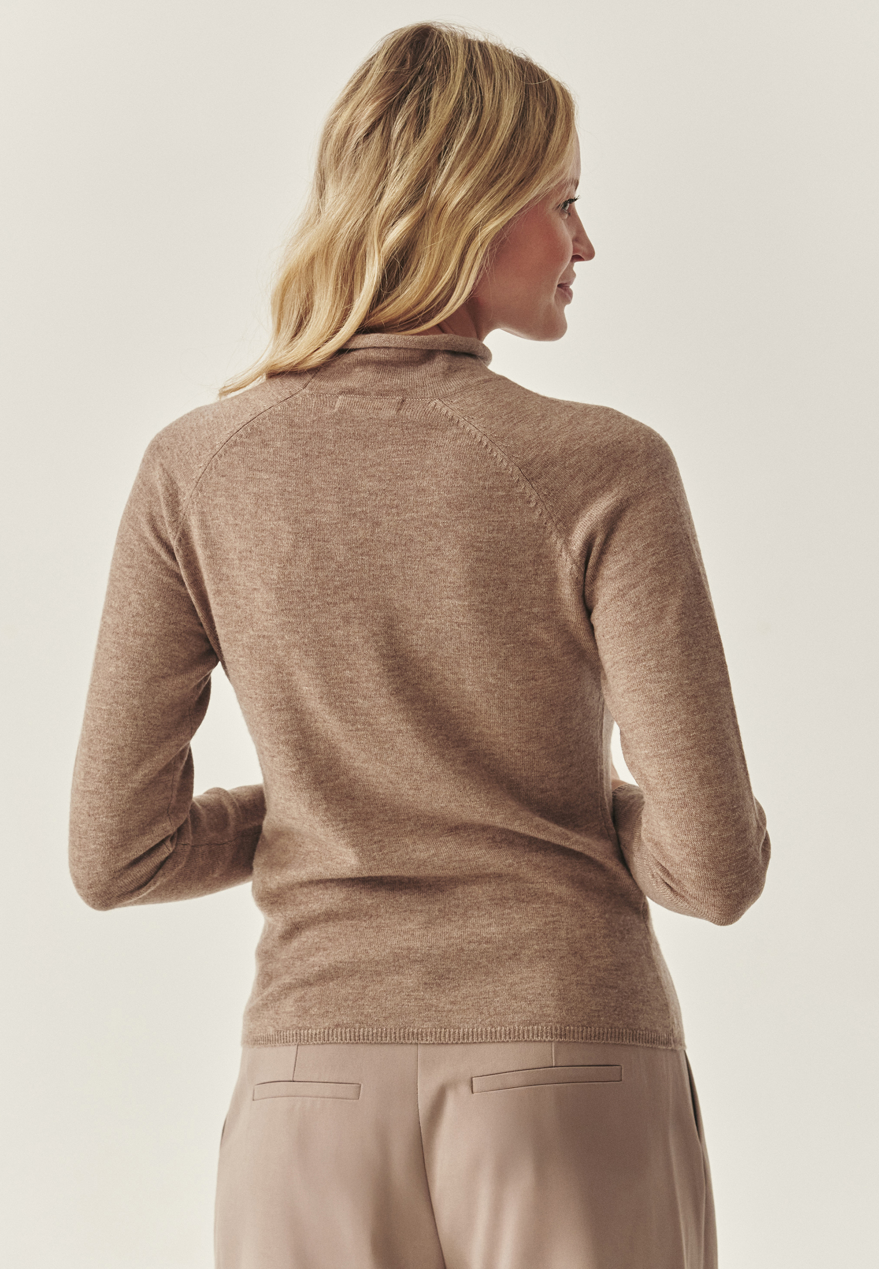 WOOLED GOLF - MONROE BEŽ 2