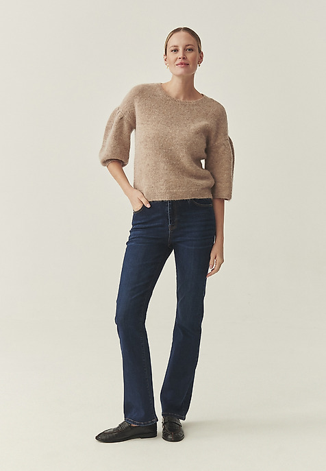 DENIMOWE SPODNIE FLARE - RIFONO DENIMOWE SPODNIE FLARE - RIFONO