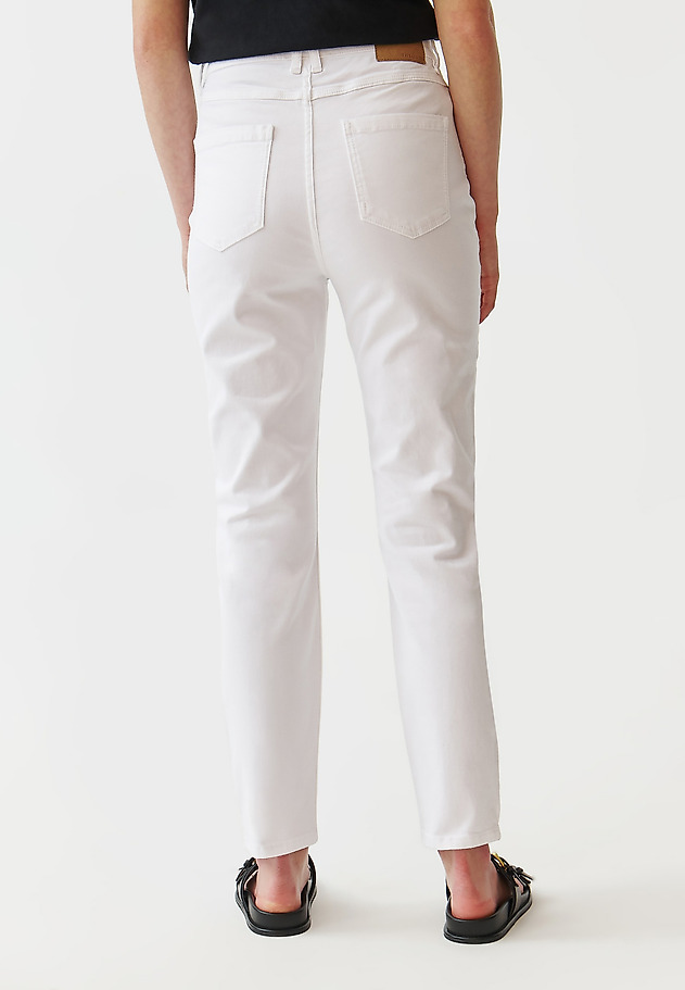 COMFORTABLE LADIE’S TROUSERS - ROMIKI 1 COMFORTABLE LADIE’S TROUSERS - ROMIKI 1 BIAŁY 3
