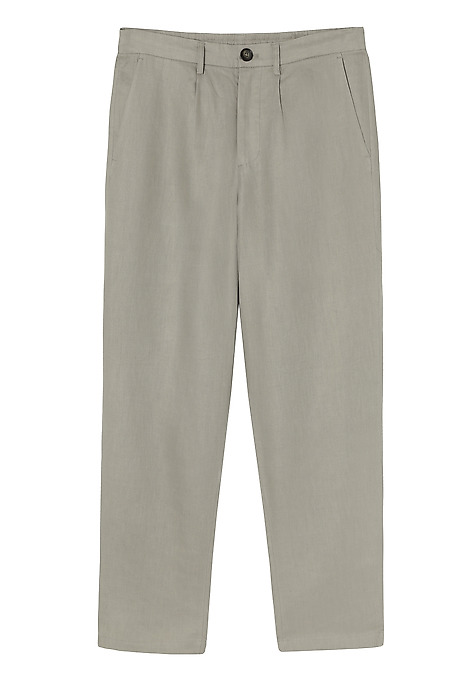 FÉRFI LINEN NADRÁG - ELIO KHAKI 2