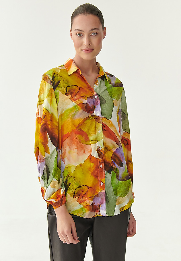 LADIES' SHIRT WITH PUFFED SLEEVES LIFO LADIES' SHIRT WITH PUFFED SLEEVES LIFO MULTIKOLOR 4