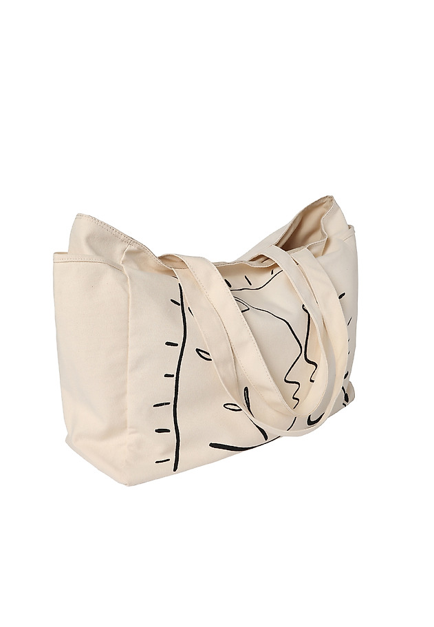 LARGE LADIES' BAG - SANJA 2 LARGE LADIES' BAG - SANJA 2 BEIGE 4