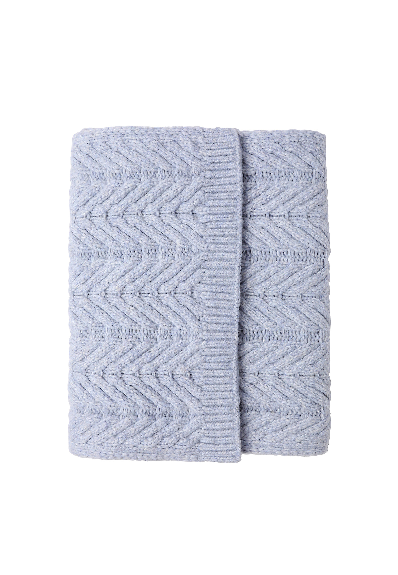 LADIES' KNITTED SCARF — WELLIR LADIES' KNITTED SCARF — WELLIR BLUE 101264