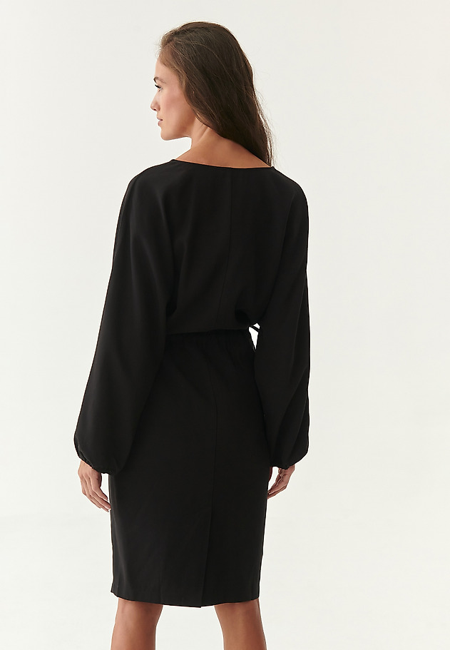 WRAP DRESS KONTI WRAP DRESS KONTI BLACK 2