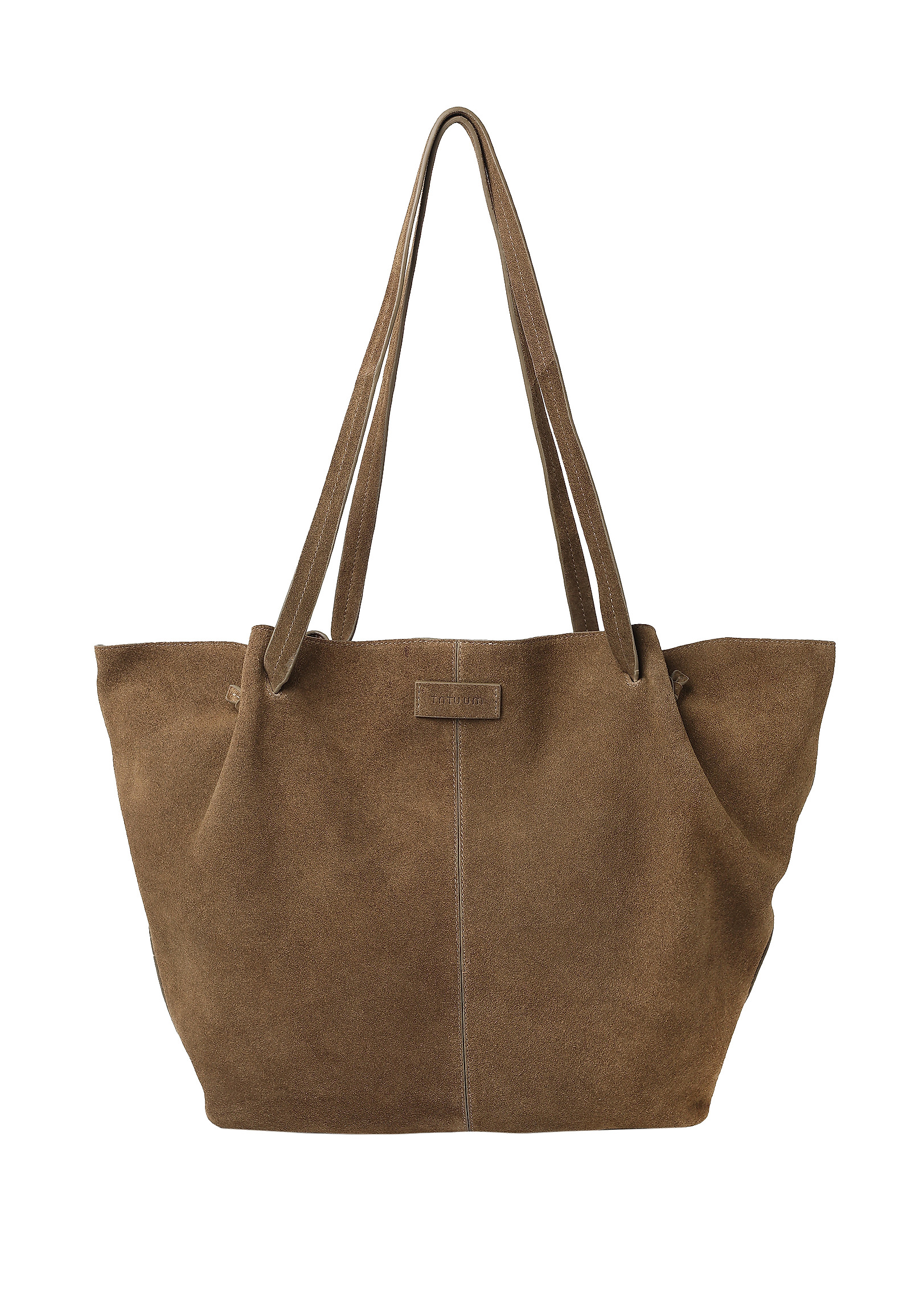 SEMIŠOVÁ TAŠKA S KOZMETICKOU TAŠTIČKOU - ORIA SEMIŠOVÁ TAŠKA S KOZMETICKOU TAŠTIČKOU - ORIA KHAKI 118632