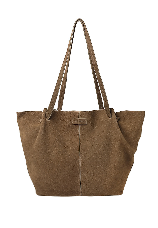 SEMIŠOVÁ TAŠKA S KOZMETICKOU TAŠTIČKOU - ORIA SEMIŠOVÁ TAŠKA S KOZMETICKOU TAŠTIČKOU - ORIA KHAKI 4