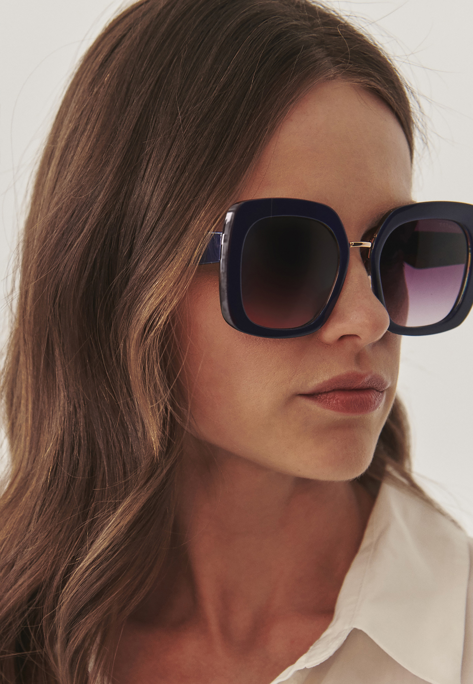 DAMSKIE OKULARY PRZECIWSŁONECZNE MONA GRANATOWY 2