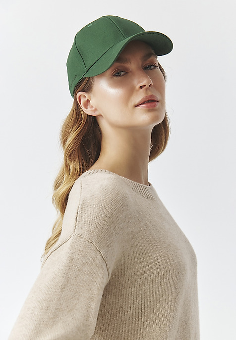 LADIES' COTTON CAP - BAMI GREEN 2
