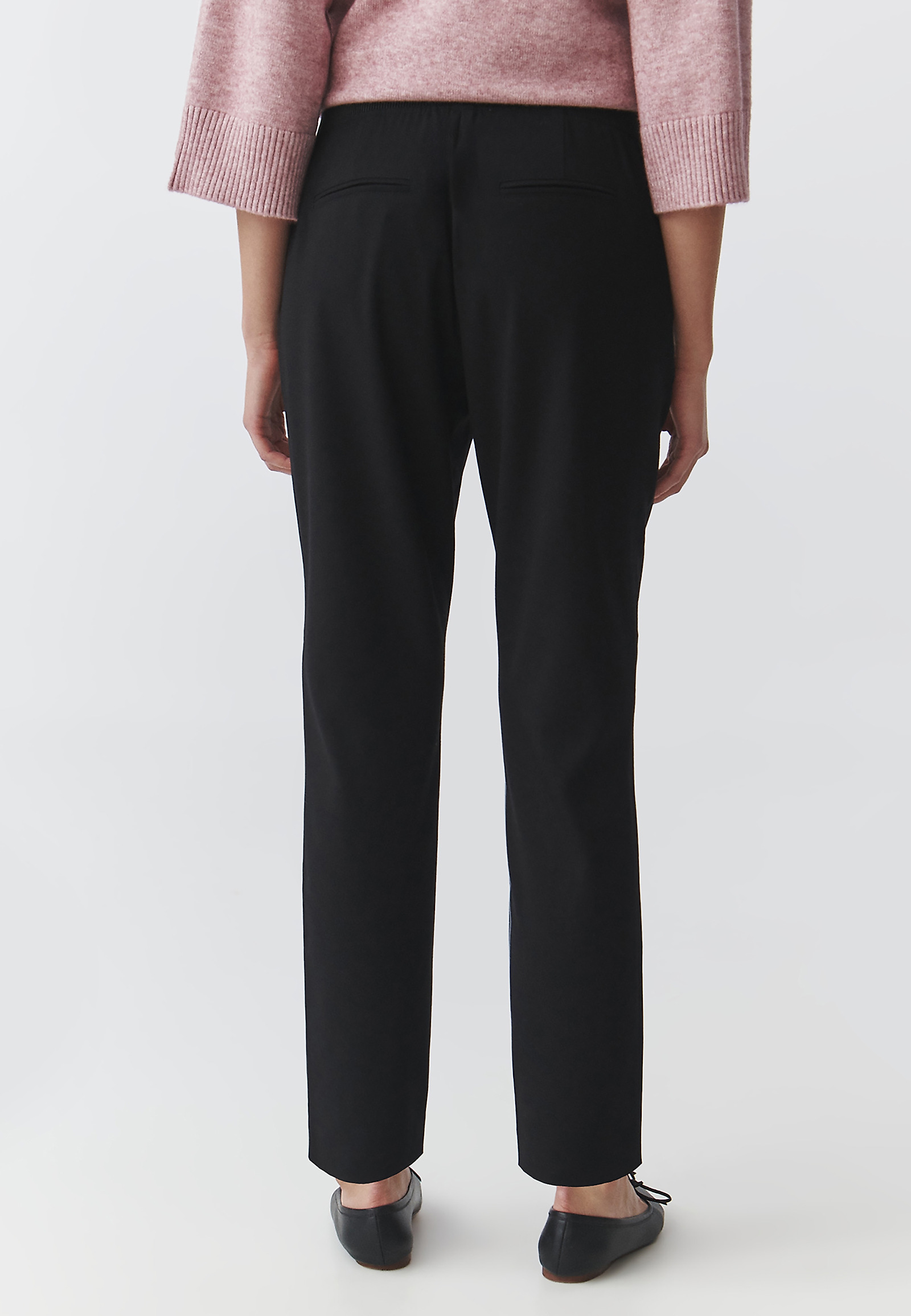 LADIES' LADIES' PANTS WITH SLIM LEG — OLIA LADIES' LADIES' PANTS WITH SLIM LEG — OLIA BLACK 104890