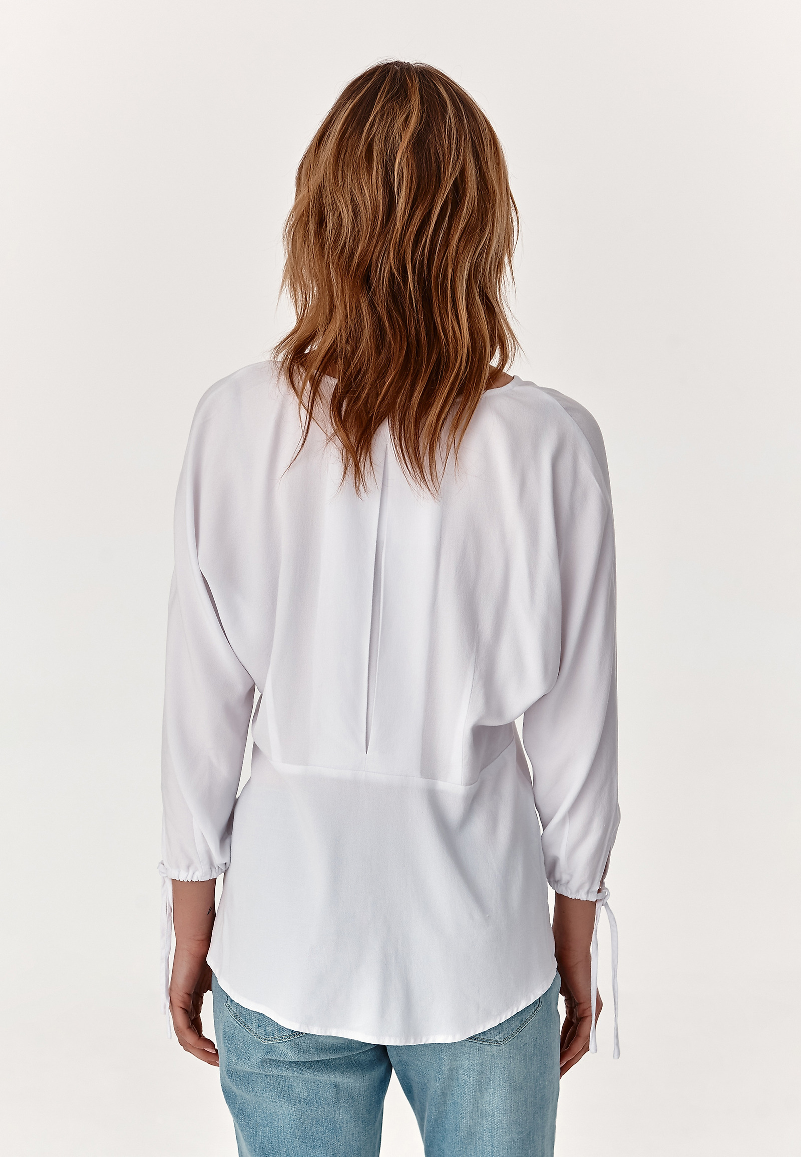 BLUZKA DAMSKA INEZJA BLUZKA DAMSKA INEZJA BIAŁY 76750