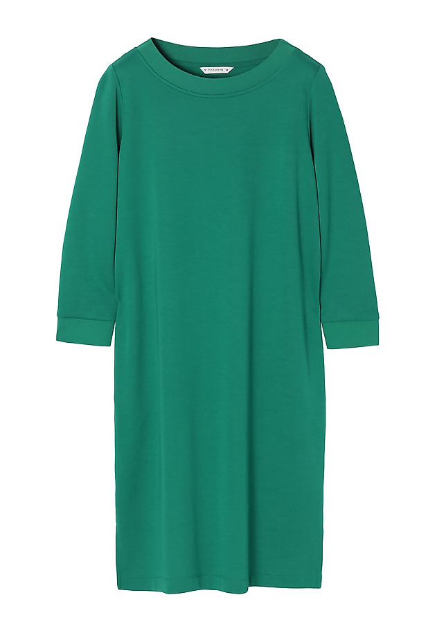3/4 SLEEVE KNITWEAR DRESS NISOTO 3/4 SLEEVE KNITWEAR DRESS NISOTO GREEN 6
