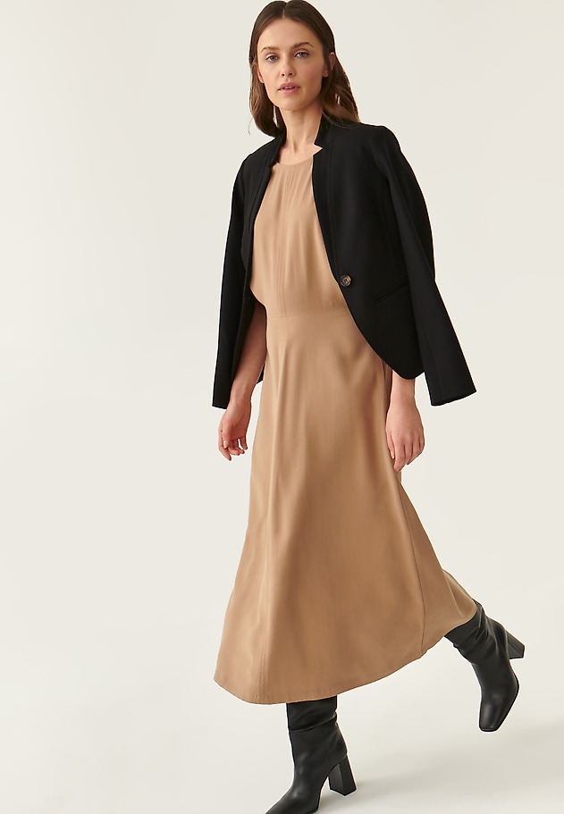 KIMONO ŠATY LUNIZMO KIMONO ŠATY LUNIZMO BÉŽOVÁ 1