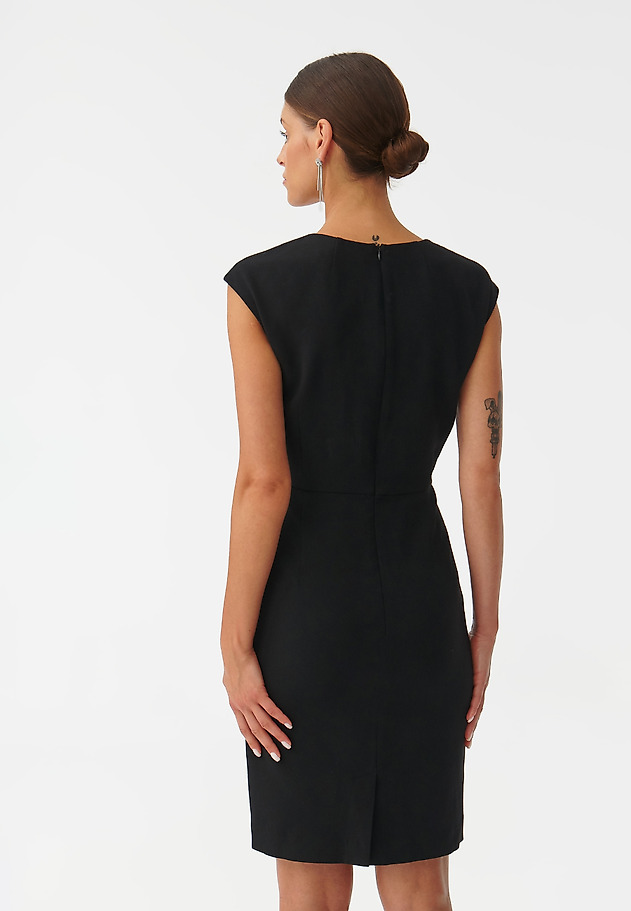ROCHIE DIN ȚESĂTURĂ, TIP CREION HASTA ROCHIE DIN ȚESĂTURĂ, TIP CREION HASTA NEGRU 3